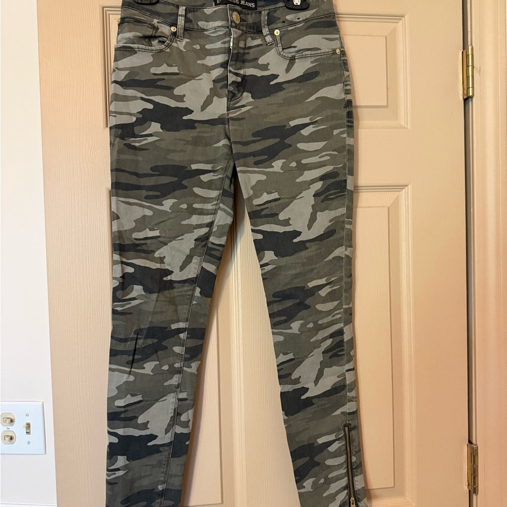 Express Green Skinny Jeans